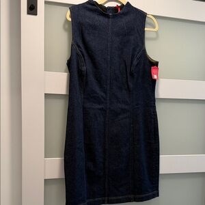 SPANX Dark Blue Sleeveless Dress
